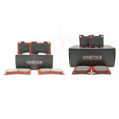 FOR TOYOTA YARIS 1.6 GR 4WD 2020- CERAMIC PERFORMANCE FRONT REAR BRAKE PADS