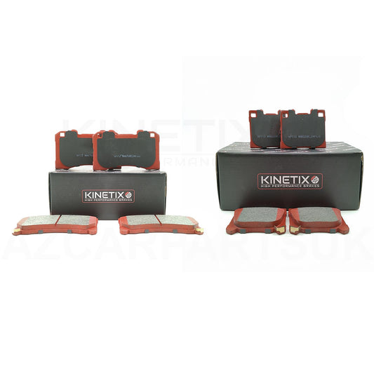 FOR TOYOTA YARIS 1.6 GR 4WD 2020- CERAMIC PERFORMANCE FRONT REAR BRAKE PADS