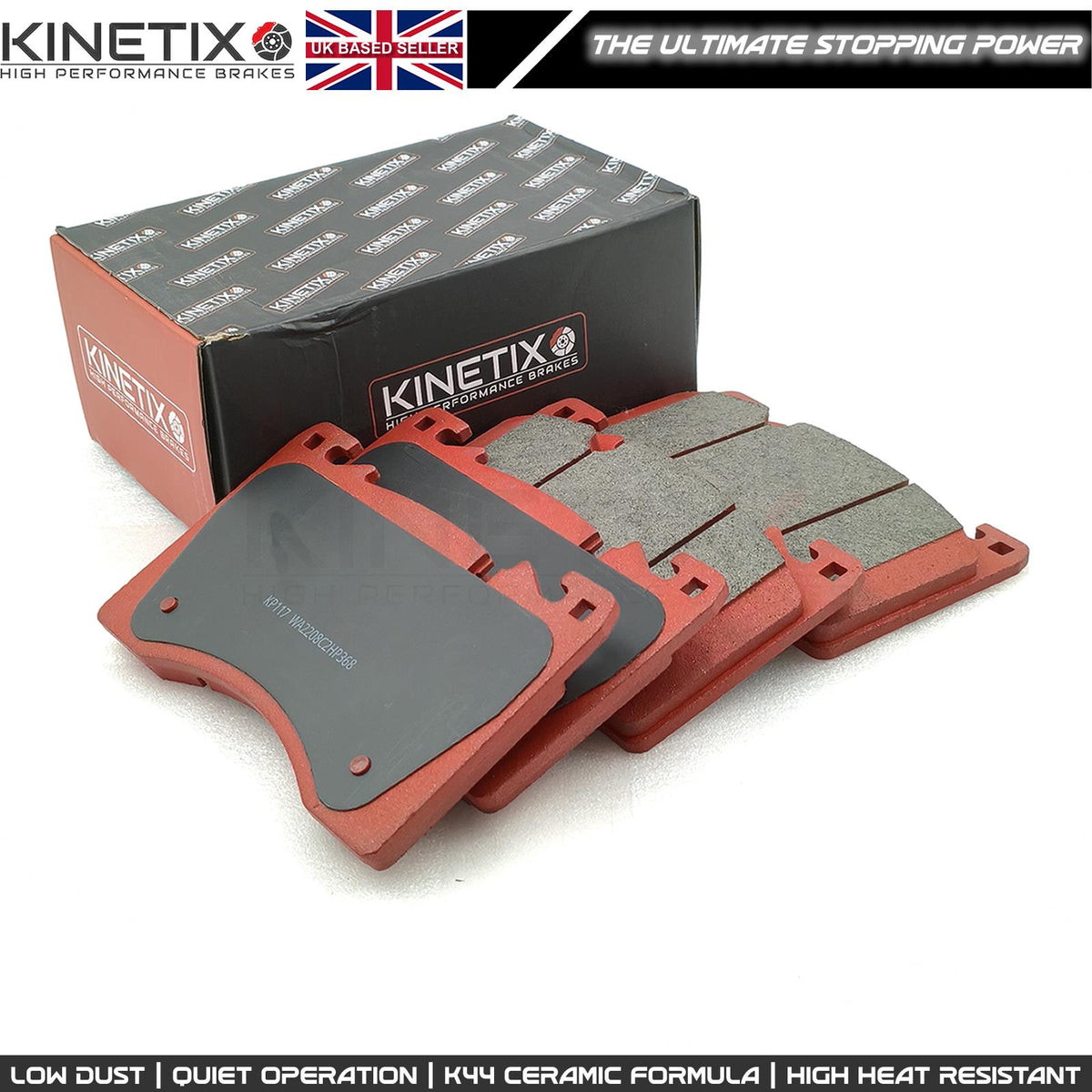 FOR RANGE ROVER D250 21- CROSS DRILLED FRONT BRAKE DISCS CERAMIC RACING PADS & WEAR WIRE SENSOR LEAD 380mm LR153518 / LR157388