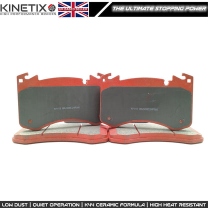 FOR RANGE ROVER SPORT P440e L461 FRONT BRAKE DISCS PADS & SENSOR LEAD 400mm 20"