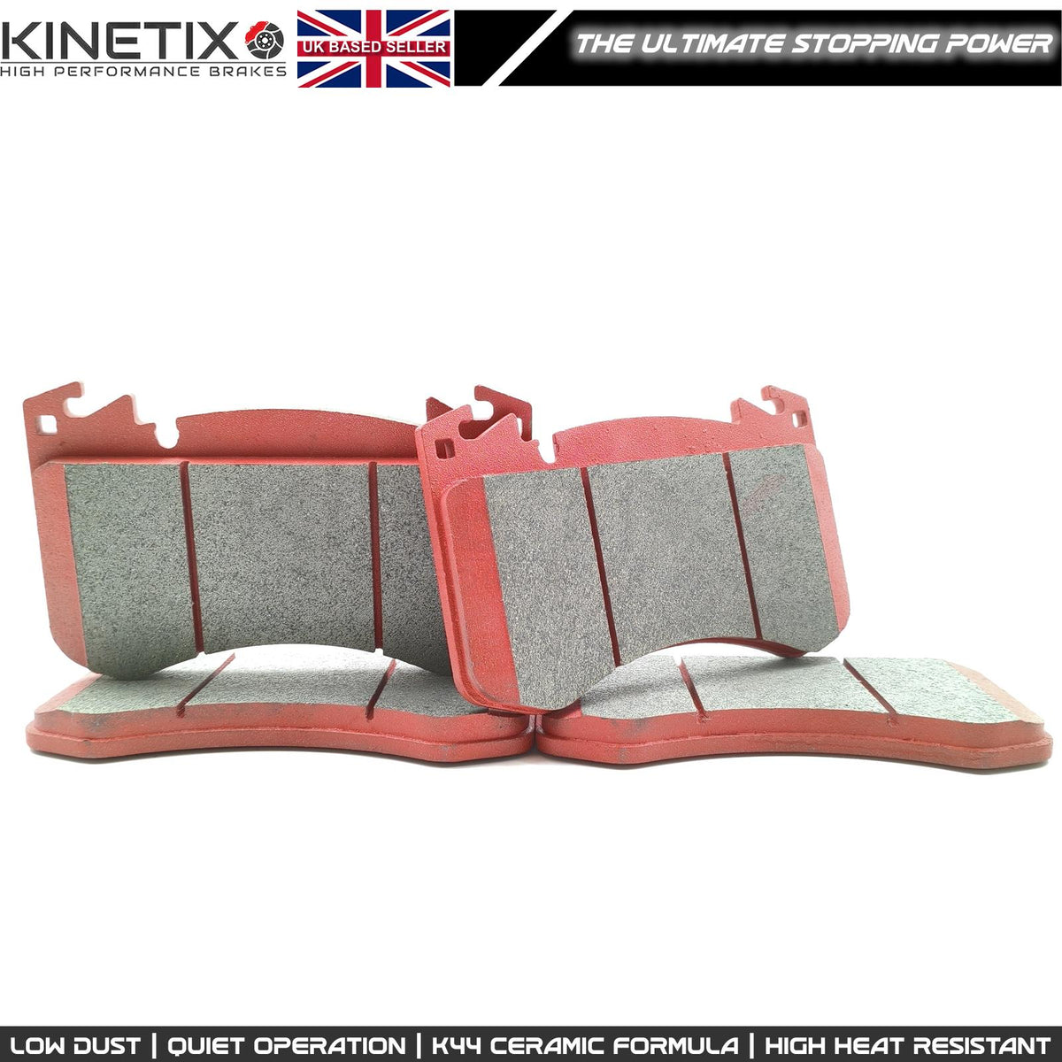 FOR RANGE ROVER SPORT L460 L461 CROSS DRILLED FRONT BRAKE DISCS CERAMIC RACING RED PADS & WEAR WIRE SENSOR LEAD 400mm **LR153507**