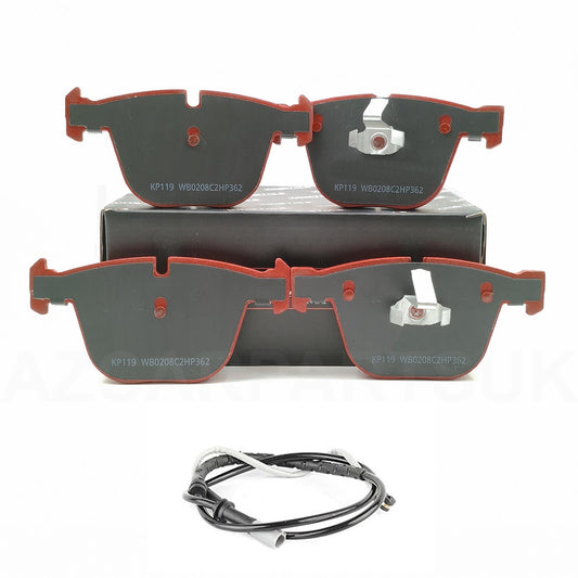 FOR BMW X5 X6 M50d 40d 35i 50i E70 E71 E72 F15 F16 REAR PERFORMANCE BRAKE PADS