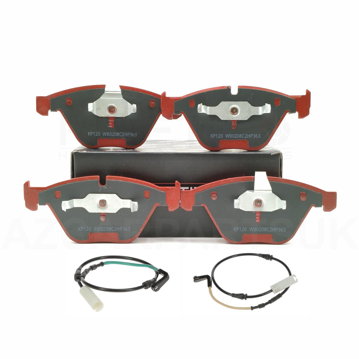 FOR BMW 1M E82 M3 E90 E92 E93 FRONT LEFT RIGHT BRAKE DISCS KINETIX CERAMIC RACING PADS & WEAR WIRE SENSORS 360mm X 30mm