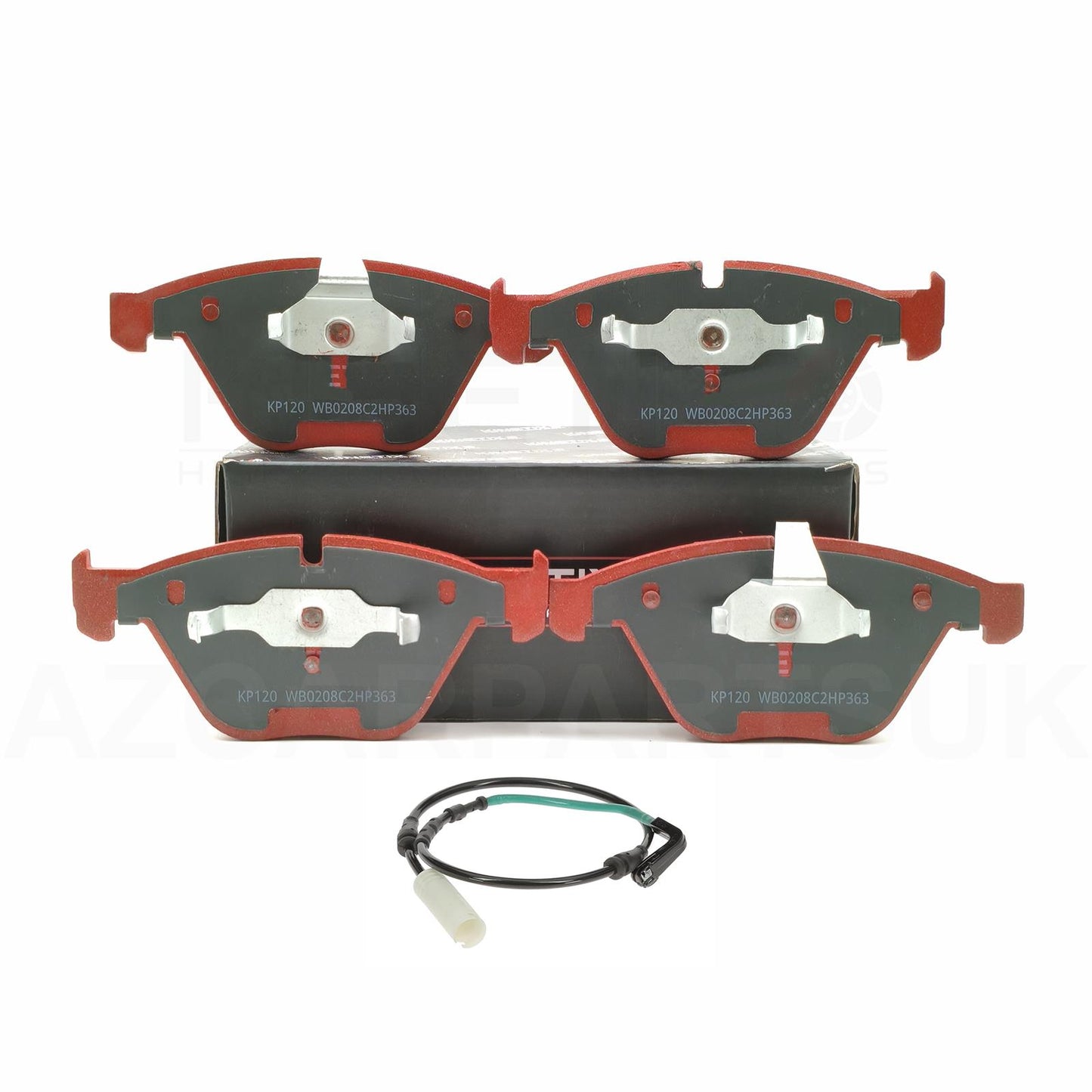 FOR BMW 740i 740Li E65 E66 E67 M SPORT FRONT PERFORMANCE BRAKE PADS & SENSOR