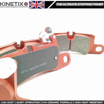 FOR VW TOUAREG 3.0 V6 TDI TSI 2010-2018 CERAMIC PERFORMANCE REAR BRAKE PADS SET