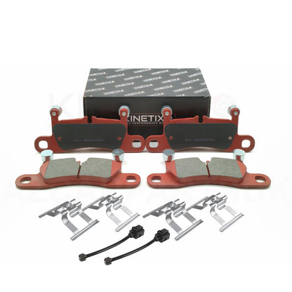 FOR VW TOUAREG 3.6 V6 4.2 V8 2010-2018 CERAMIC PERFORMANCE REAR BRAKE PADS SET
