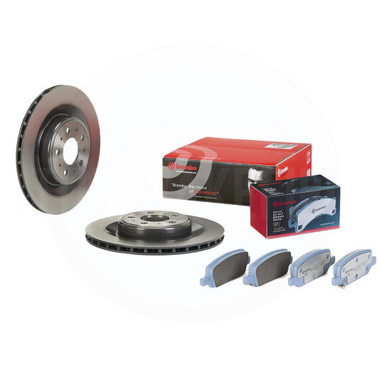 FOR TESLA MODEL Y 2021- BREMBO REAR BRAKE DISCS PADS 118863200B 335mm X 20mm