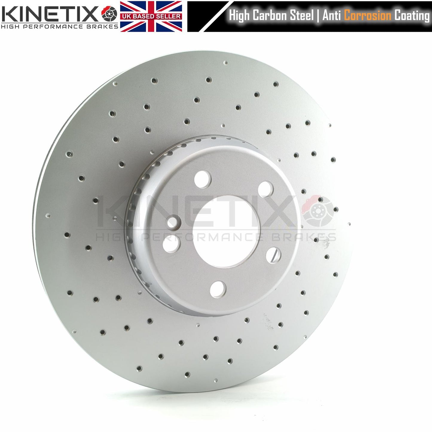 FOR MERCEDES E300 AMG SPORT DRILLED PERFORATED FRONT BRAKE DISCS PADS SENSOR 342mm