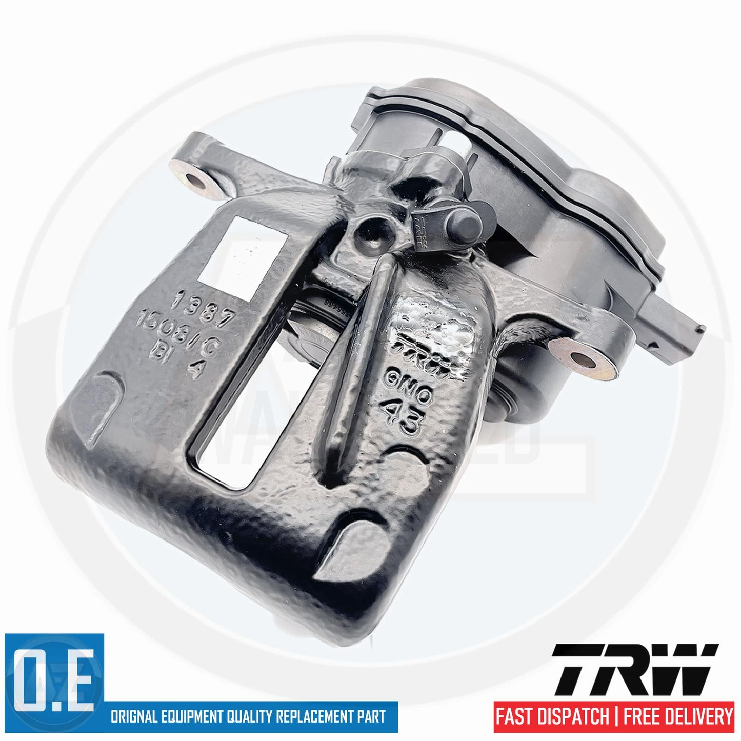 FOR AUDI A6 S6 RS6 A7 S7 RS7 TRW LEFT REAR BRAKE CALIPER WITH MOTOR 4G0615403C