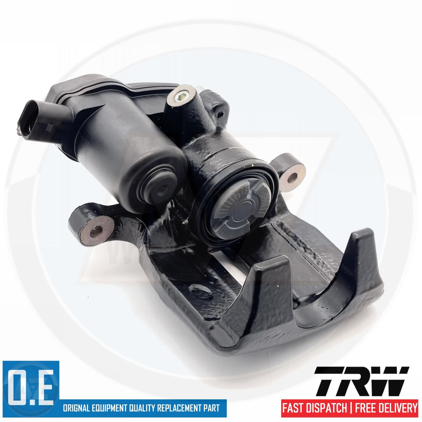 FOR AUDI A6 S6 RS6 A7 S7 RS7 TRW LEFT REAR BRAKE CALIPER WITH MOTOR 4G0615403C