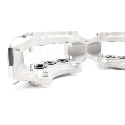18Z 6 POT BRAKE CALIPERS PAIR FOR GOLF 4/5/6/7 A3 TT CADDY LEON OCTAVIA