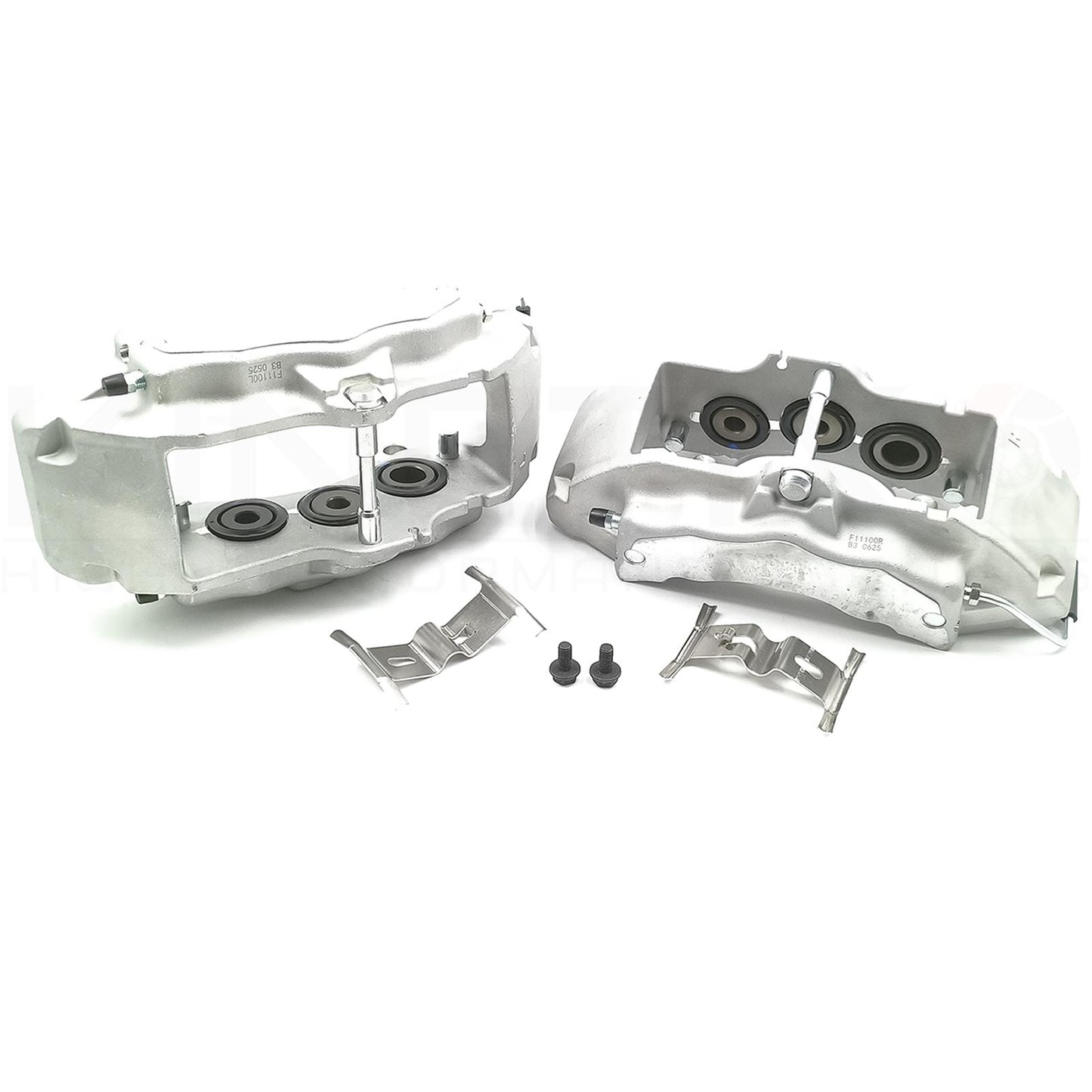 18Z 6 POT BRAKE CALIPERS PAIR FOR GOLF 4/5/6/7 A3 TT CADDY LEON OCTAVIA