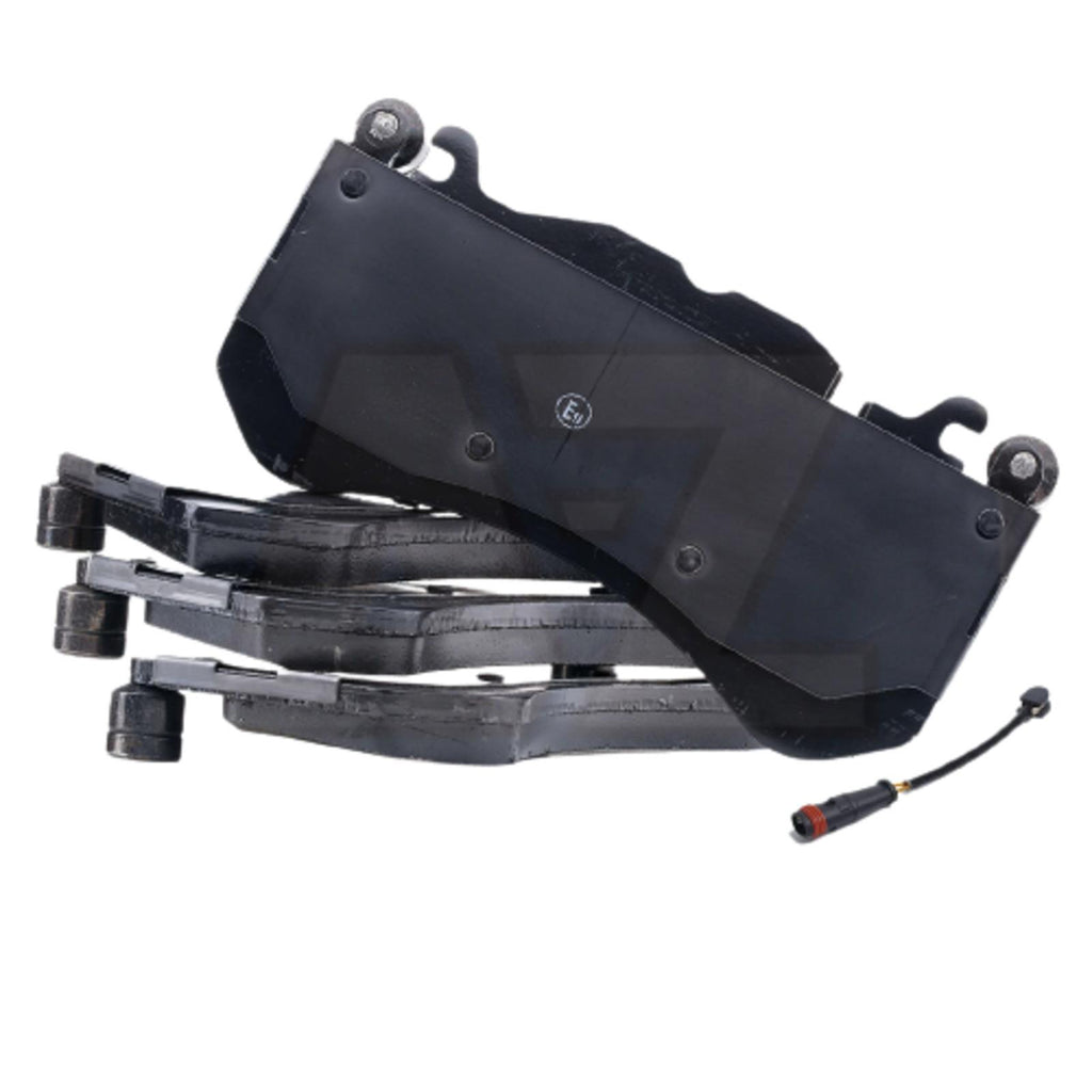 FOR MERCEDES SL55 AMG KOMPRESSOR 02-12 DELPHI FRONT BRAKE PADS & SENSOR