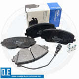 FOR VW TIGUAN R 2.0 R 2020- DELPHI FRONT BRAKE PADS SET & WEAR WIRE SENSOR