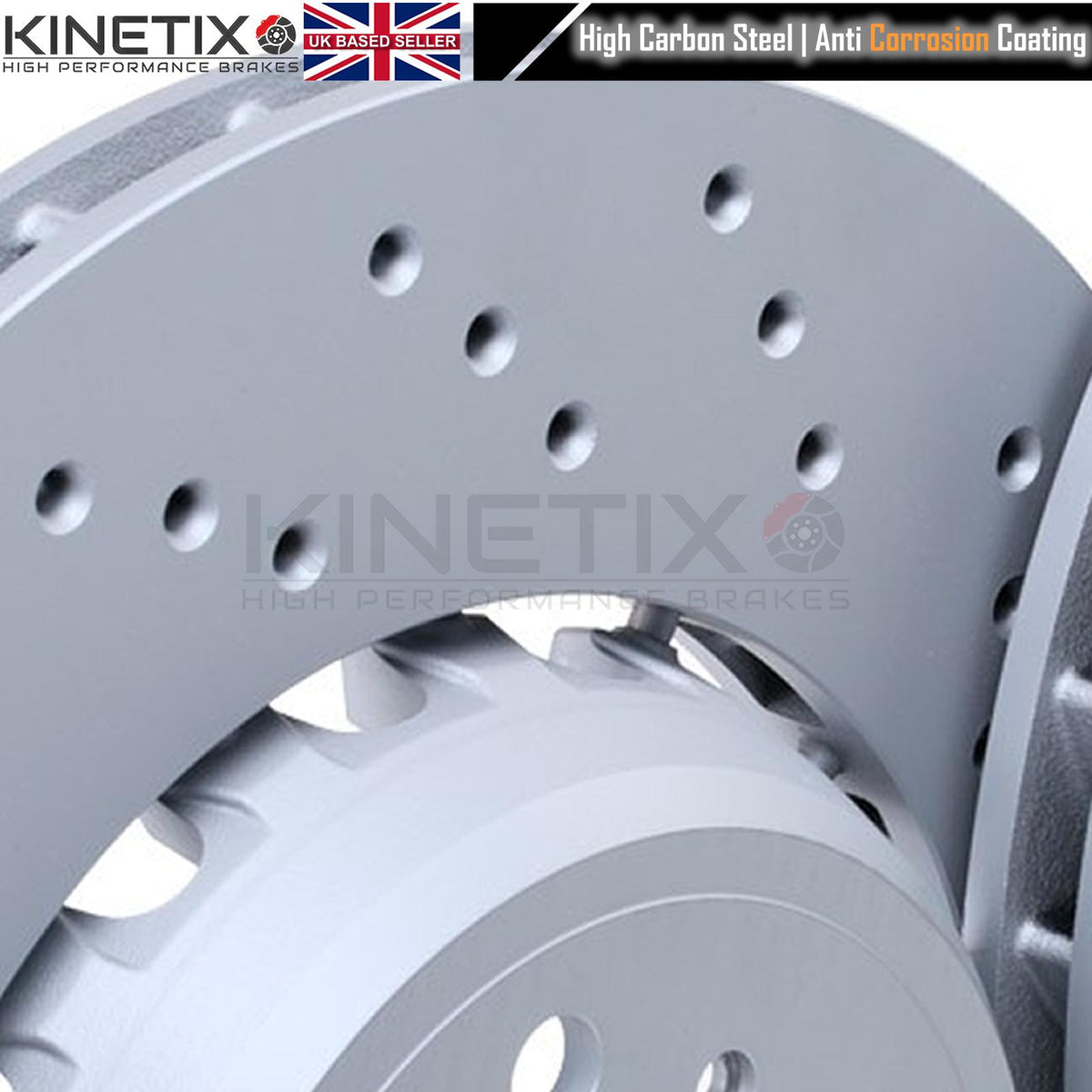 FOR BMW M2 CS (F87) REAR LEFT RIGHT CROSS DRILLED BRAKE DISCS PAIR 380mm X 28mm 34118072019 | 34118072020 | 34 11 8 072 019 | 34 11 8 072 020