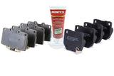 FITS NISSAN SKYLINE R33 R34 GTS-T MINTEX FRONT REAR BRAKE PADS & CERATEC GREASE
