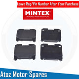 FOR TOYOTA CELICA ST205 GT4 2.0 TURBO FRONT AND REAR MINTEX BRAKE PADS