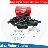 FOR FORD FOCUS 2.3 RS MK3 REAR CROSS DRILLED BRAKE DISCS MINTEX PADS 302mm