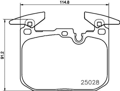 FOR BMW M2 M3 M4 F80 F82 F83 F87 TEXTAR OEM FRONT REAR BRAKE PADS & WEAR SENSORS
