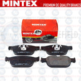 FOR VOLVO S60 T5 R-DESIGN CROSS DRILLED FRONT BRAKE DISCS MINTEX PADS 345mm