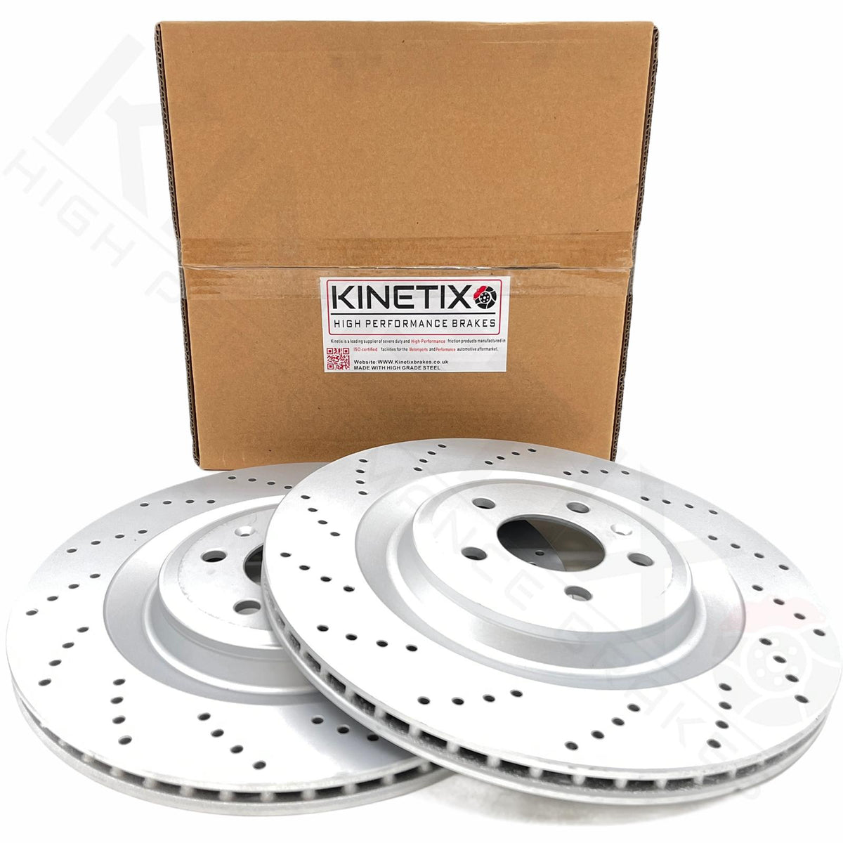 FOR AUDI A8 FRONT REAR DRILLED PERFORMANCE BRAKE DISCS APEC PADS 400mm 356mm
