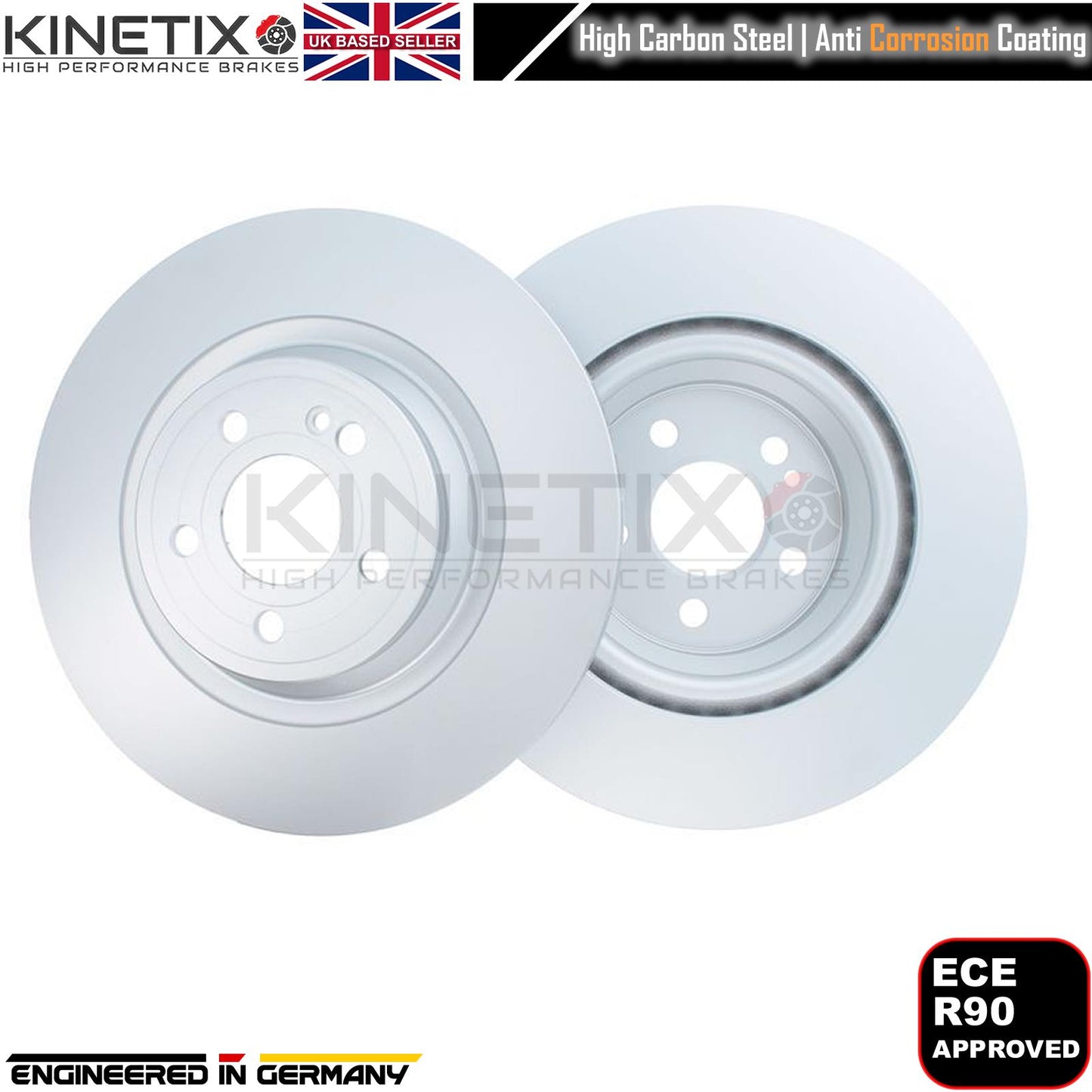FOR MERCEDES GLS350d 2023+ AMG SPORT FRONT REAR BRAKE DISCS 400mm 345mm