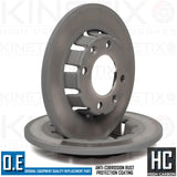 FIT VAUXHALL CORSA F 1.5 COATED REAR BRAKE DISCS MINTEX PADS WIRE SENSOR 249mm