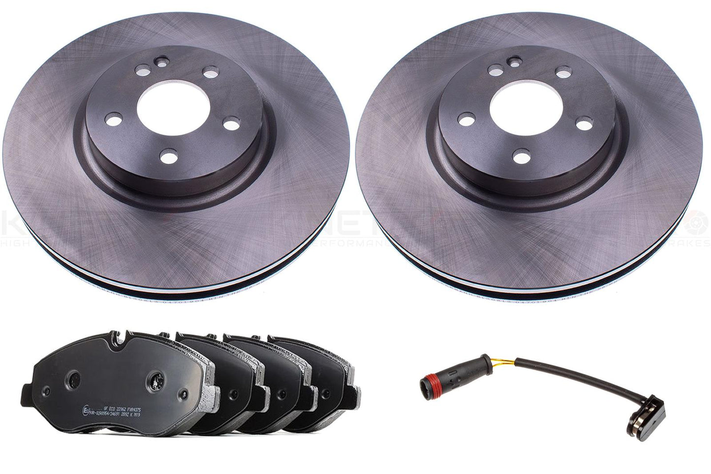FOR MERCEDES V CLASS W447 VITO 2014- FRONT REAR BRAKE DISCS PADS WEAR SENSORS