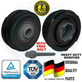FIT ROVER 75 MGZT FREELANDER 2.0 CDTi TD4 CRANK SHAFT VIBRATION PULLEY WITH BOLT