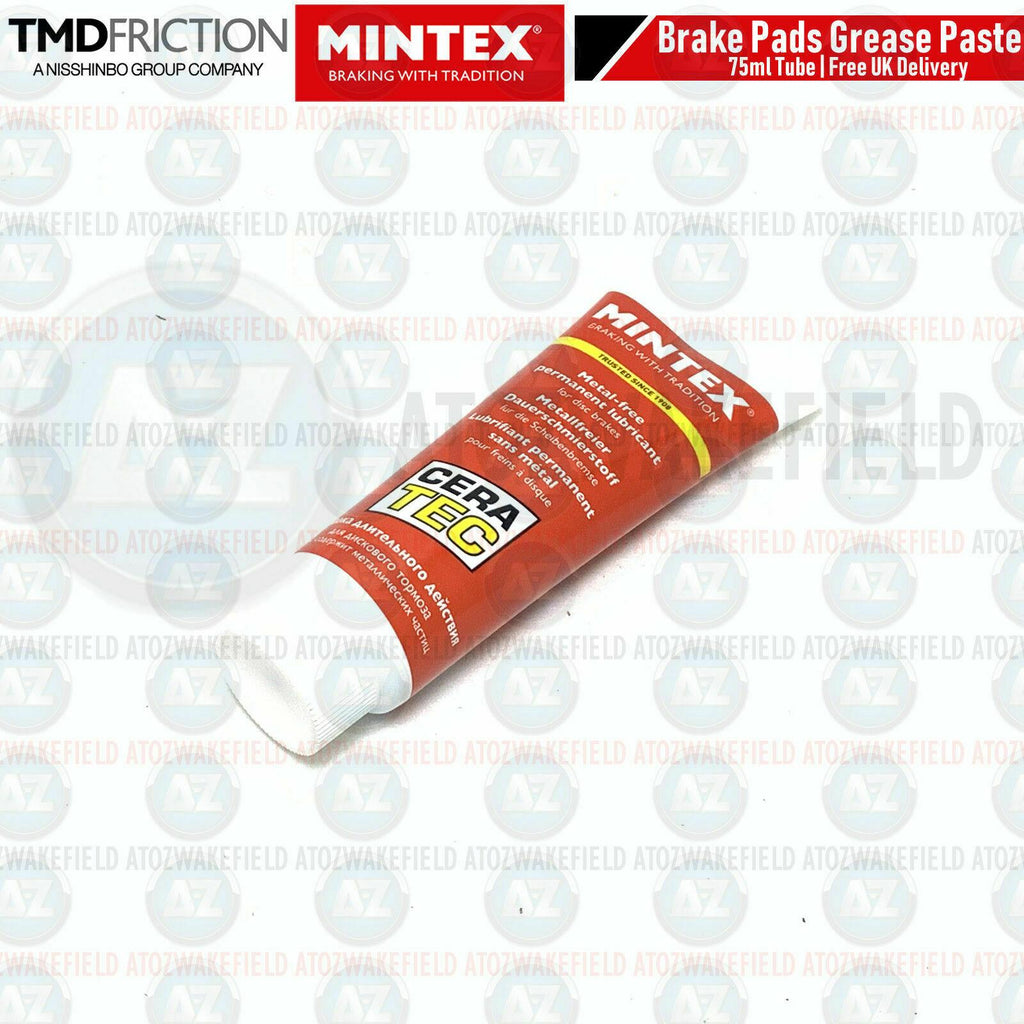 MINTEX CERATEC ANTI SQUEAL BRAKE PADS LUBRICANT GREASE PASTE 75ML TUBE
