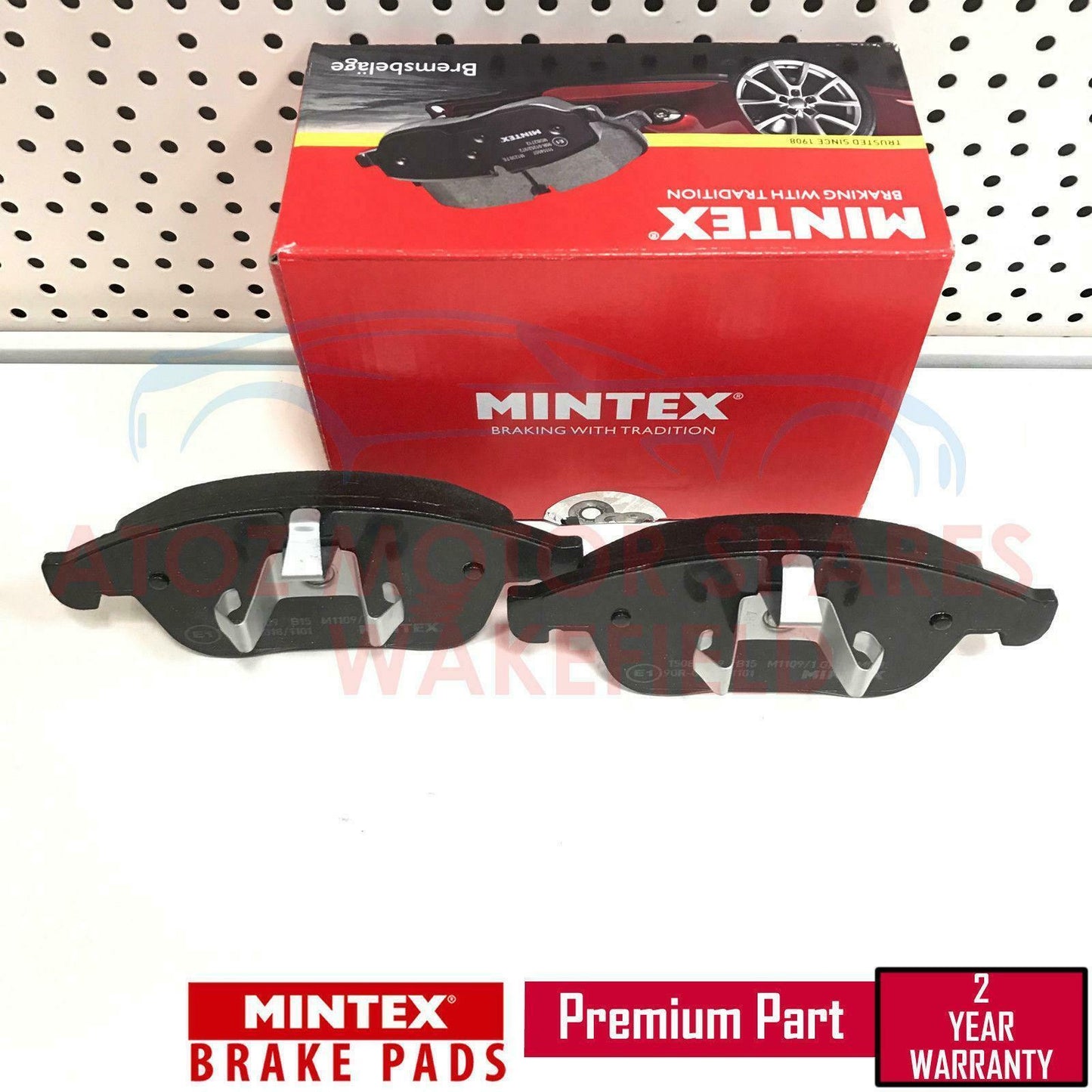FOR RENAULT CLIO 4 SPORT TROPHY RS200 RS220 MINTEX FRONT BRAKE PADS SET