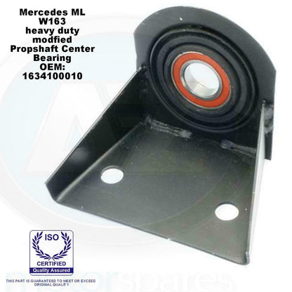 FITS MERCEDES ML PROPSHAFT PROPELLER SHAFT CENTRE SUPPORT BEARING MODIFIED