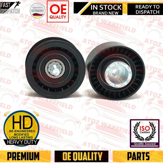 FOR JAGUAR X-TYPE 2.0 DIESEL ALTERNATOR DRIVE FAN DRIVE TENSIONER PULLEYS WHEELS