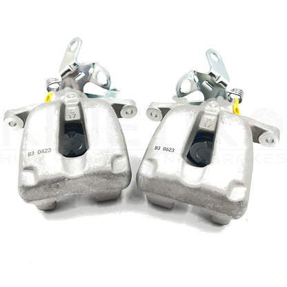 FOR VW CADDY MK3 MK4 REAR 310mm BIG BRAKE CALIPER CARRIERS CONVERSION KIT