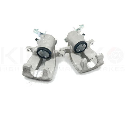 VW CADDY REAR SOLID TO VENTED DRILLED BRAKE DISC PADS CALIPERS CONVERSION KIT TO 310mm x 22mm