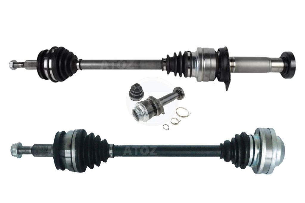 FOR VW TRANSPORTER MULTIVAN CARAVELLE 2.0 TDI T5 FRONT LEFT RIGHT DRIVESHAFTS