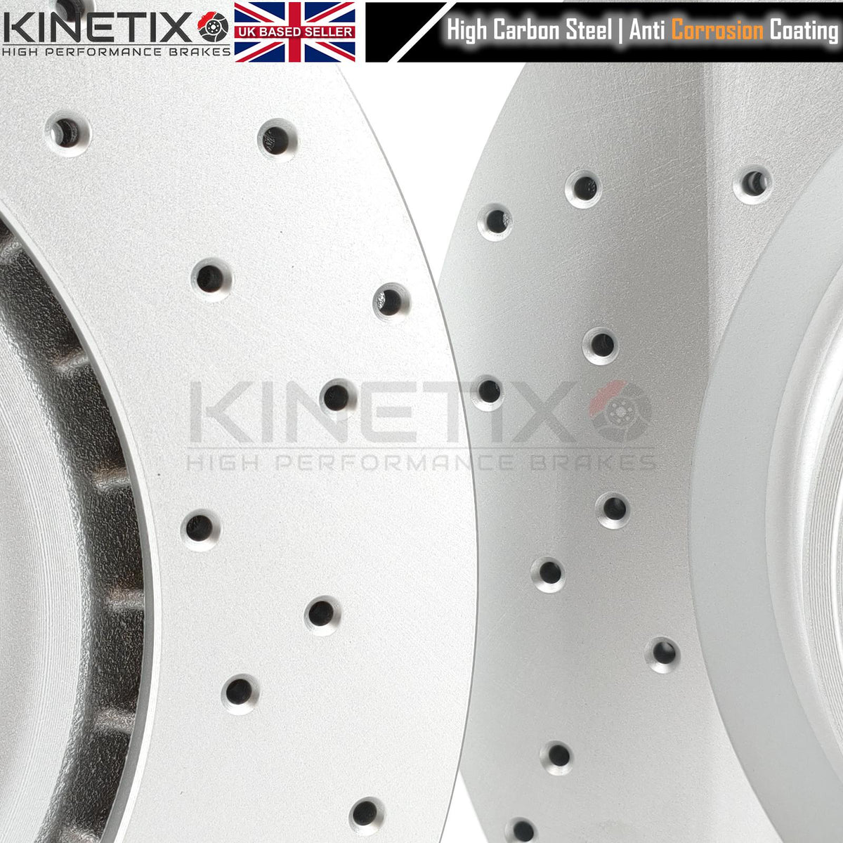 FOR SKODA ENYAQ RS 80X 60 85X 85 80X 80 60 DRILLED FRONT BRAKE DISCS PADS 340mm