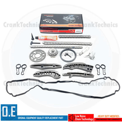 FOR BMW E60 E61 F10 F11 520D 525D DIESEL UPPER LOWER ENGINE TIMING CHAIN KIT B
