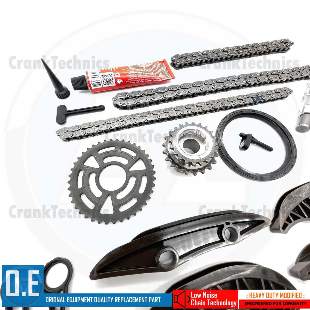 FOR MINI COOPER ONE D SD N47C16A N47C20A UPPER LOWER DIESEL TIMING CHAIN KIT
