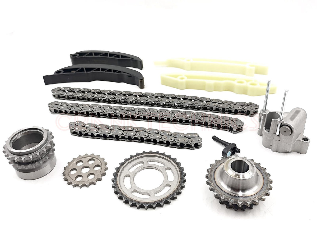 FOR BMW 3 SERIES E93 330d M57D30 / M57 D30 DIESEL UPPER LOWER TIMING CHAIN KIT