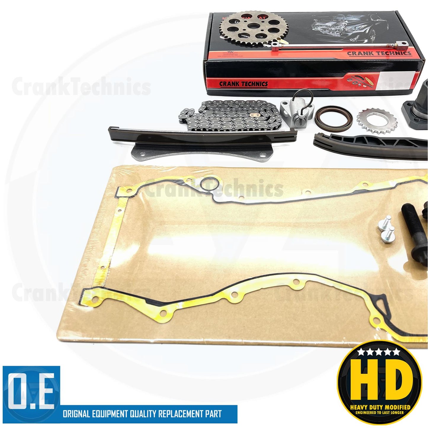 FOR TIGRA 1.3 CDTi DIESEL TIMING CHAIN KIT SPROCKETS GEARS TENSIONER GUIDES