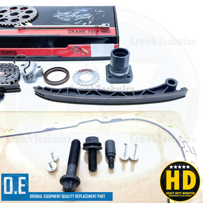 FOR VAUXHALL MERIVA 1.3 CDTI DIESEL TIMING CHAIN KIT SPROCKETS GEARS TENSIONER