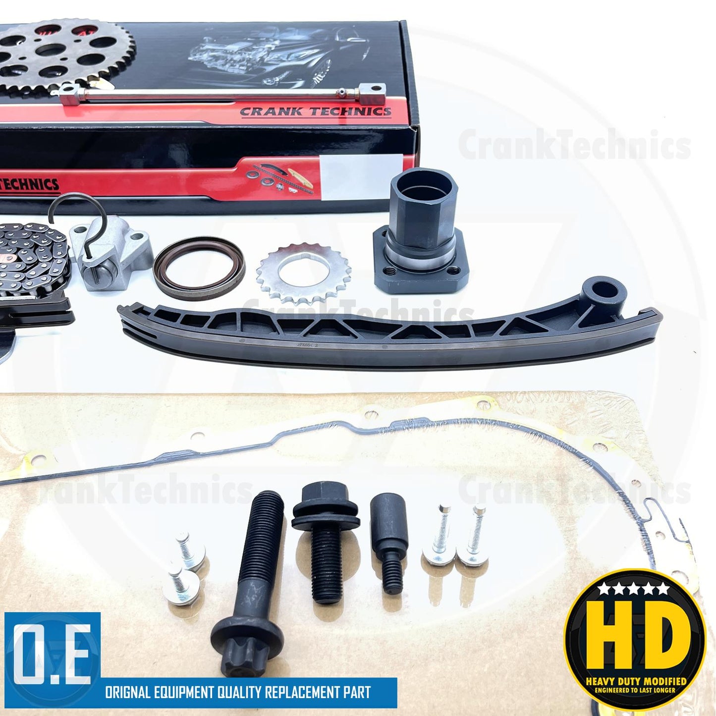 FOR VAUXHALL ASTRA H CORSA D MERIVA 1.3 CDTi TIMING CHAIN GASKET SPROCKET KIT