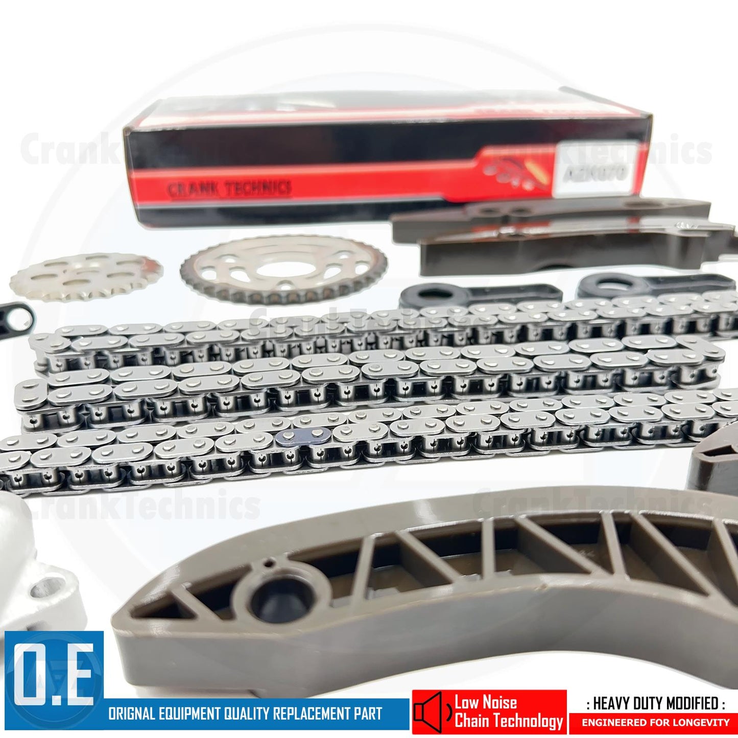 FOR BMW 420d F33 DIESEL UPPER LOWER TIMING CHAIN KIT B47D20A B47C20B B47D20B