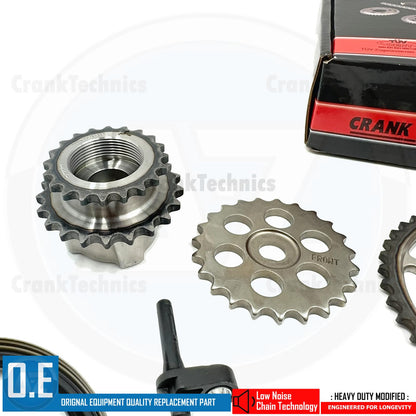 FOR BMW 218d F22 DIESEL UPPER LOWER TIMING CHAIN KIT B47D20A B47C20B B47D20B