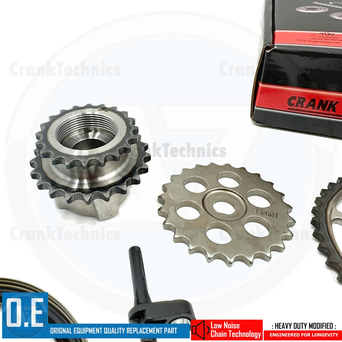 FOR BMW 218d F44 DIESEL UPPER LOWER TIMING CHAIN KIT B47D20A B47C20B B47D20B
