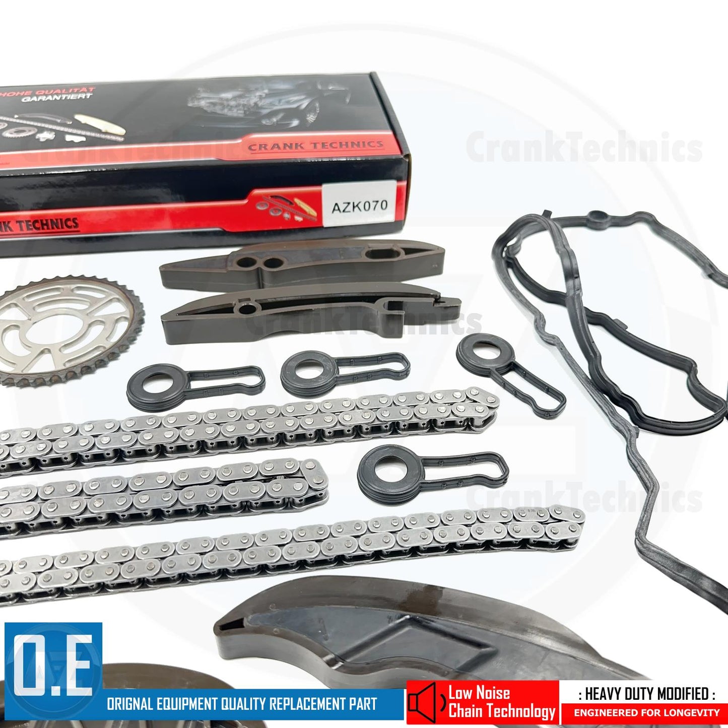 FOR BMW 420d F33 DIESEL UPPER LOWER TIMING CHAIN KIT B47D20A B47C20B B47D20B