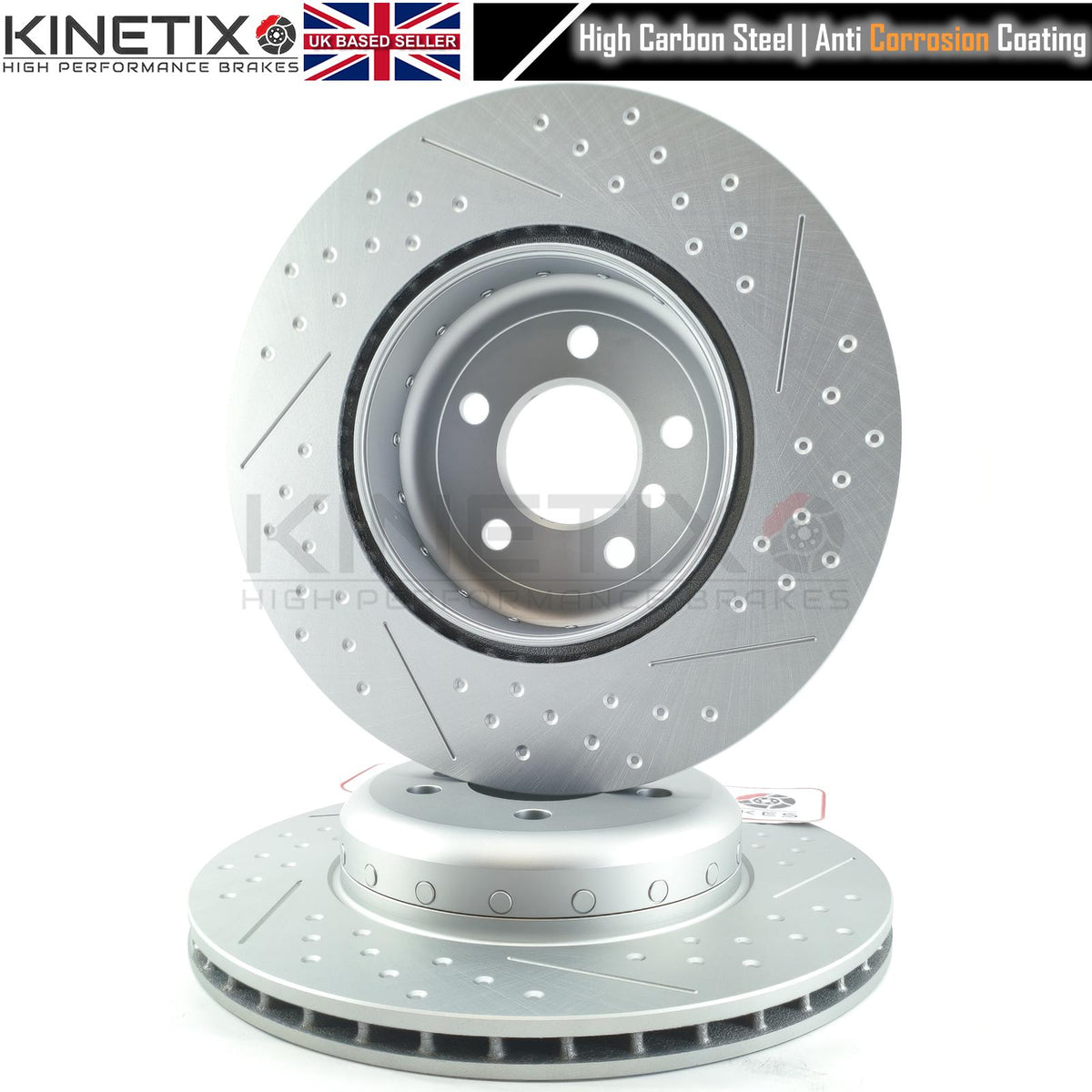 FOR BMW 335i 435i Fxx M SPORT M PERFORMANCE DIMPLED GROOVED Bi-METALLIC 2 PIECE FRONT REAR BRAKE DISCS BREMBO PADS & SENSORS 370mm 345mm