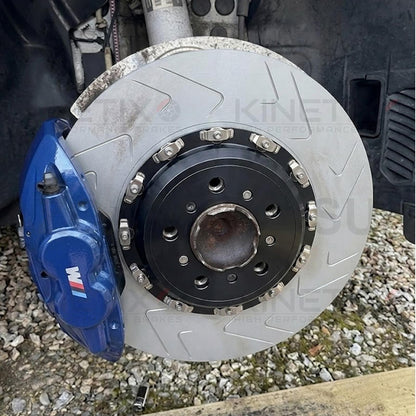 FOR BMW M4 F82 F83 Competition TWO PIECE FLOATING PERFORMANCE FRONT BRAKE DISCS TEXTAR OEM PADS & WEAR WIRE SENSOR LEAD 380mm X 30mm