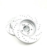 FOR BMW M3 E46 FRONT REAR BRAKE DISCS BREMBO PADS HAND BRAKE SHOES WEAR SENSORS